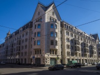 Central district, Baskov alley, 房屋 2 с.1. 公寓楼
