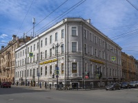 Central district, Zagorodny avenue, house 13. Apartment house