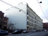 Central district, Zagorodny avenue, 房屋 31. 公寓楼