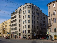 Central district, Svechnoj alley, house 27. Apartment house