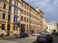 Central district, Grodnenskij alley, house 20. Apartment house
