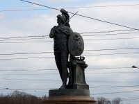 Central district, monument А.В. СуворовуDvortsovaya embankment, monument А.В. Суворову