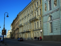 Central district, Dvortsovaya embankment, house 30 ЛИТ А. sample of architecture