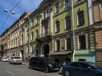 Central district, Dmitrovskij alley, house 8. Apartment house