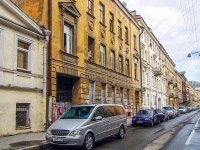 Central district, Dmitrovskij alley, house 15. Apartment house