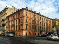 Central district, Dmitrovskij alley, house 17. Apartment house