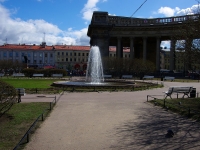 Central district, square Kazanskaya. fountain