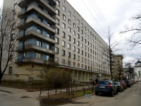 Central district, Kaluzhsky alley, house 7. Apartment house